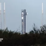 SpaceX Falcon 9 rocket launches Starlink satellites from Cape Canaveral during the company's first day of public trading.