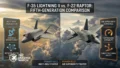 F-35 Lightning II vs F-22 Raptor: Stealth, Speed, Sensors & Combat Comparison