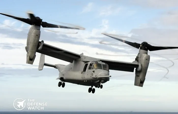 CMV-22B Osprey Aircraft