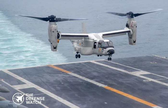 CMV-22B Osprey Aircraft