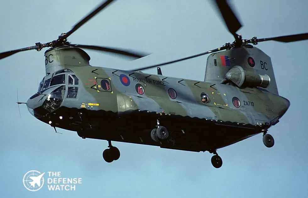CH-47ER helicopter