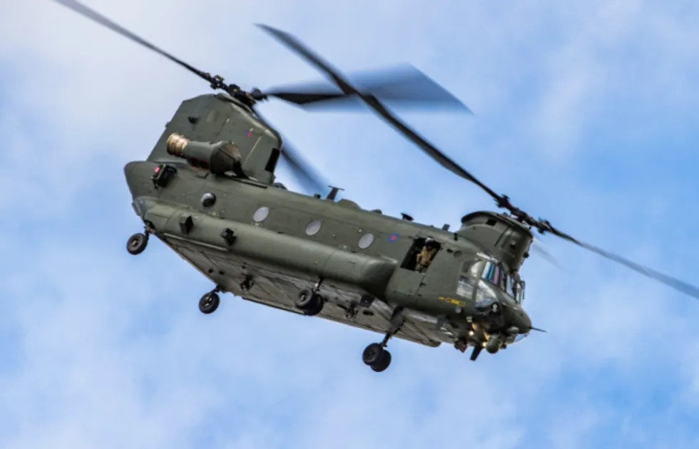 CH-47ER helicopter