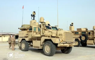 Cougar MRAP Military Vehicle