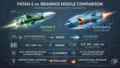 Fatah 2 Missile vs BrahMos Missile: Which Supersonic Strike Weapon Has the Edge?