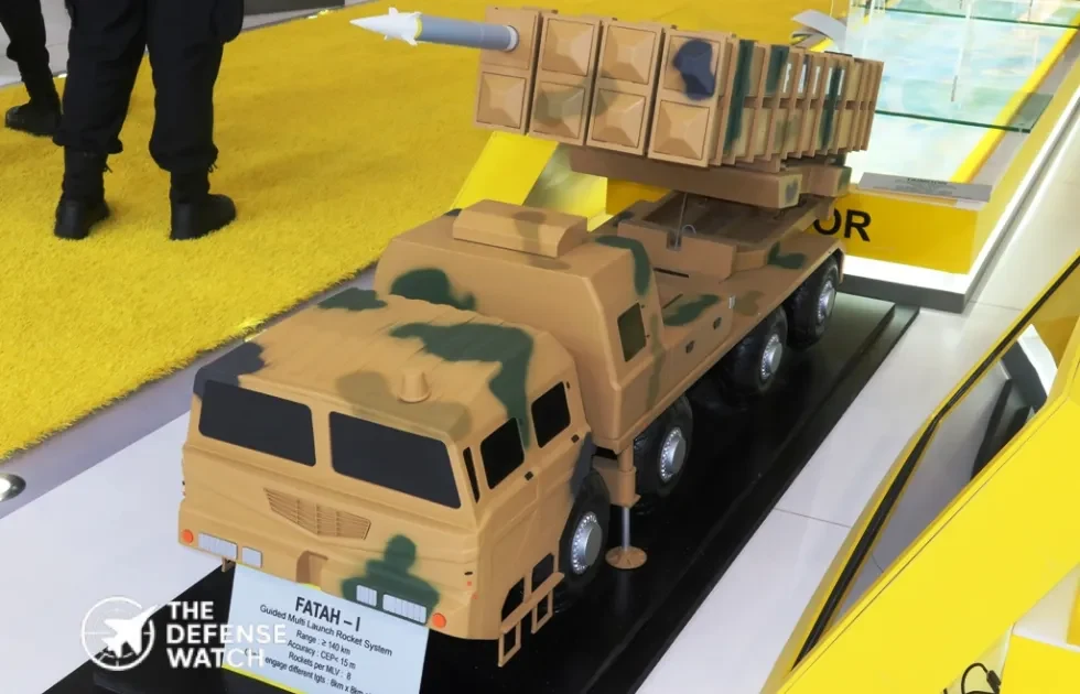 Pakistan Fatah-2 missile