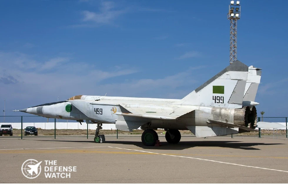 MiG-25 Foxbat Fighter Jet