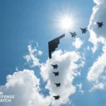 B-2 Spirit flyover
