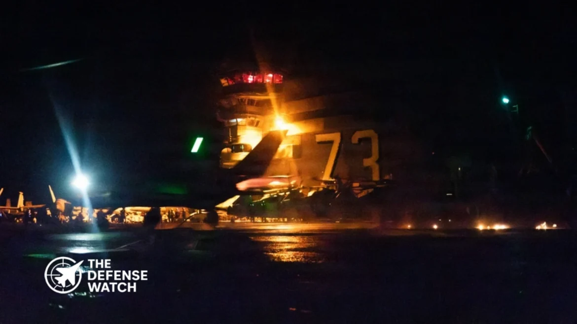 USS George Washington aircraft recovery