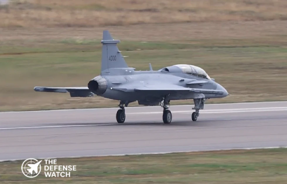 Saab Gripen F Fighter Jet