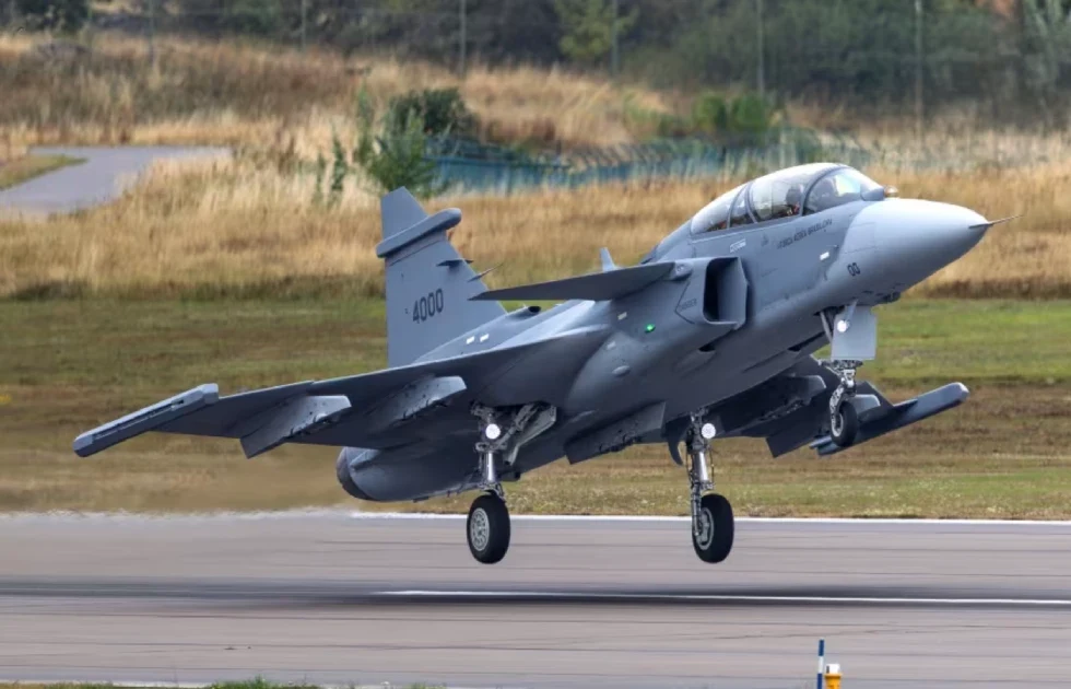 Saab Gripen F Fighter Jet