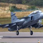 Gripen F first flight