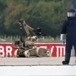 Leipzig Halle Airport drone attack