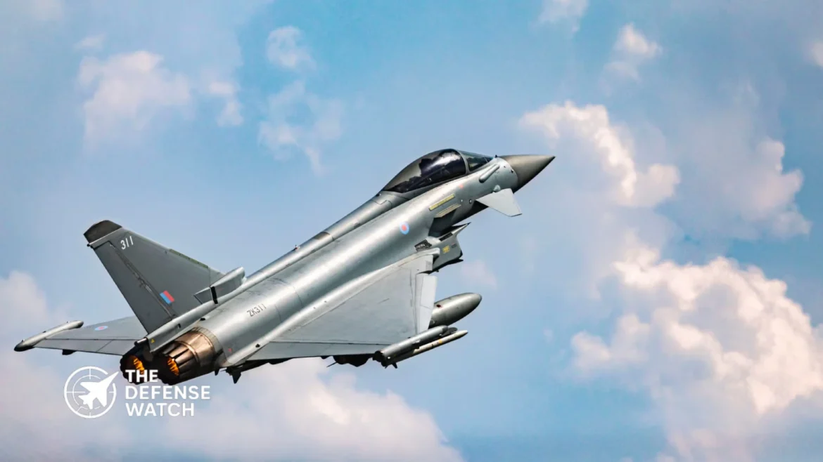 RAF Typhoons scrambled north Scotland