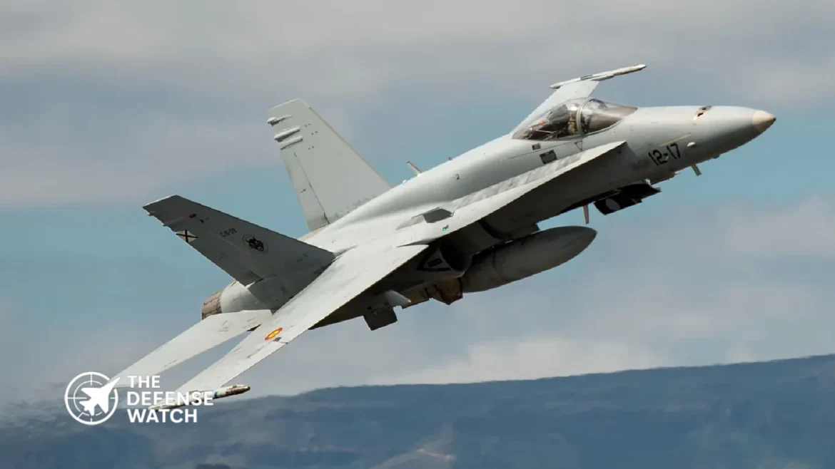 Spanish F-18 drone Romania