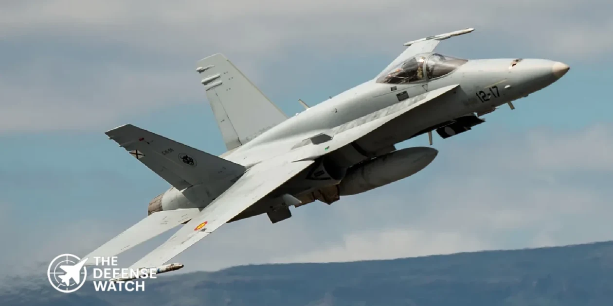 Spanish F-18 drone Romania