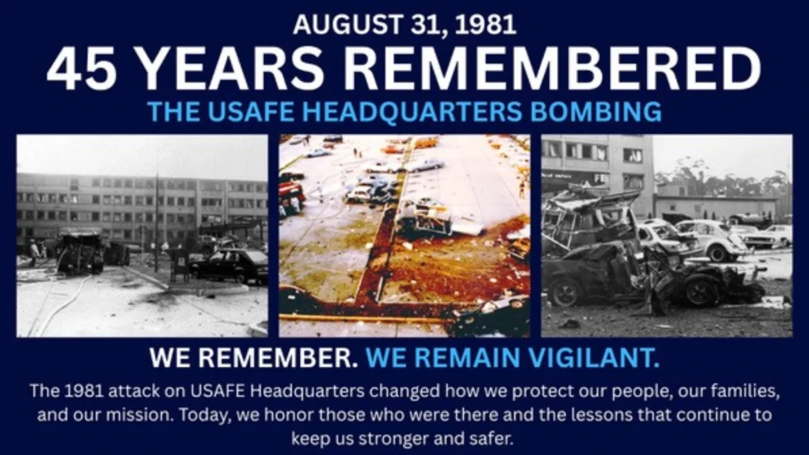 USAFE Headquarters bombing
