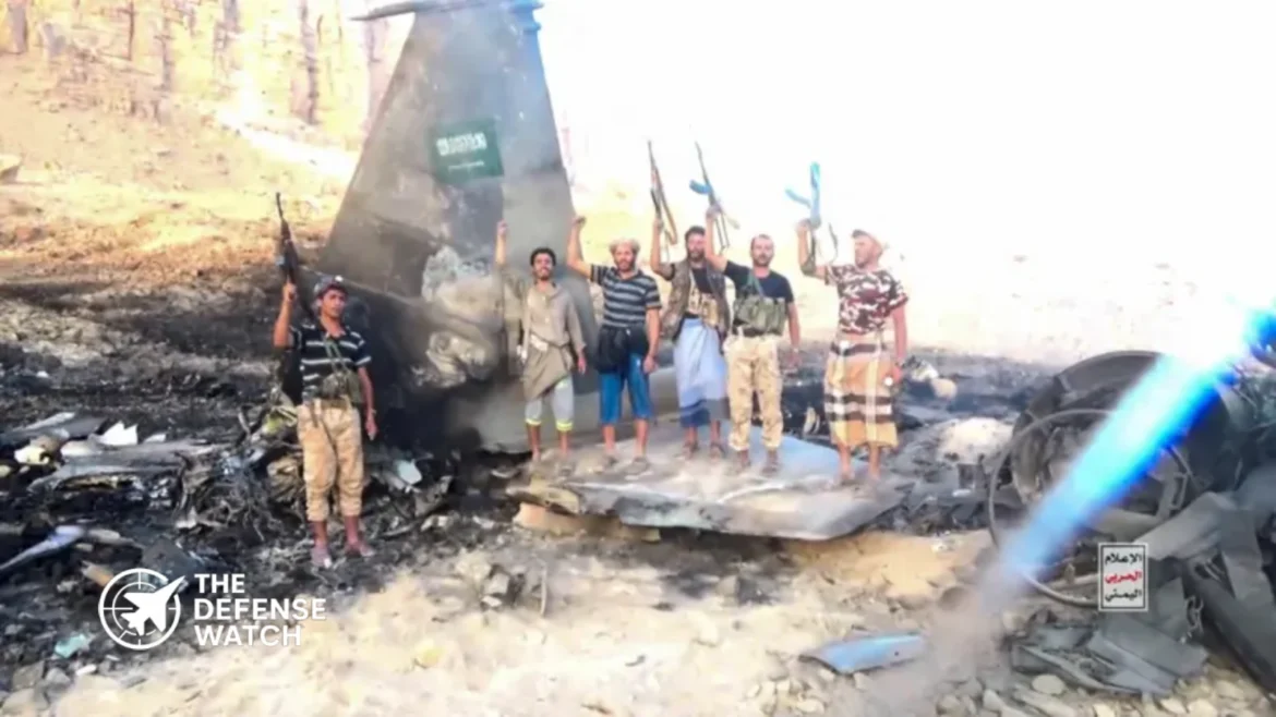 Saudi F-15 shot down Yemen