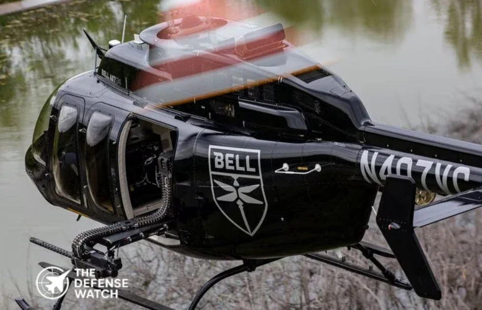 Bell 407M helicopter