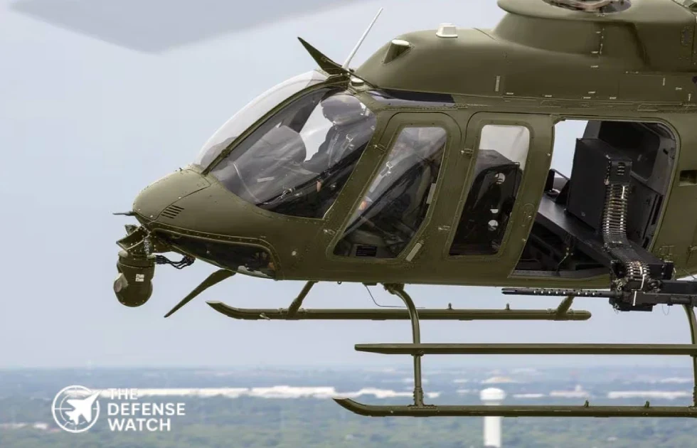 Bell 407M helicopter