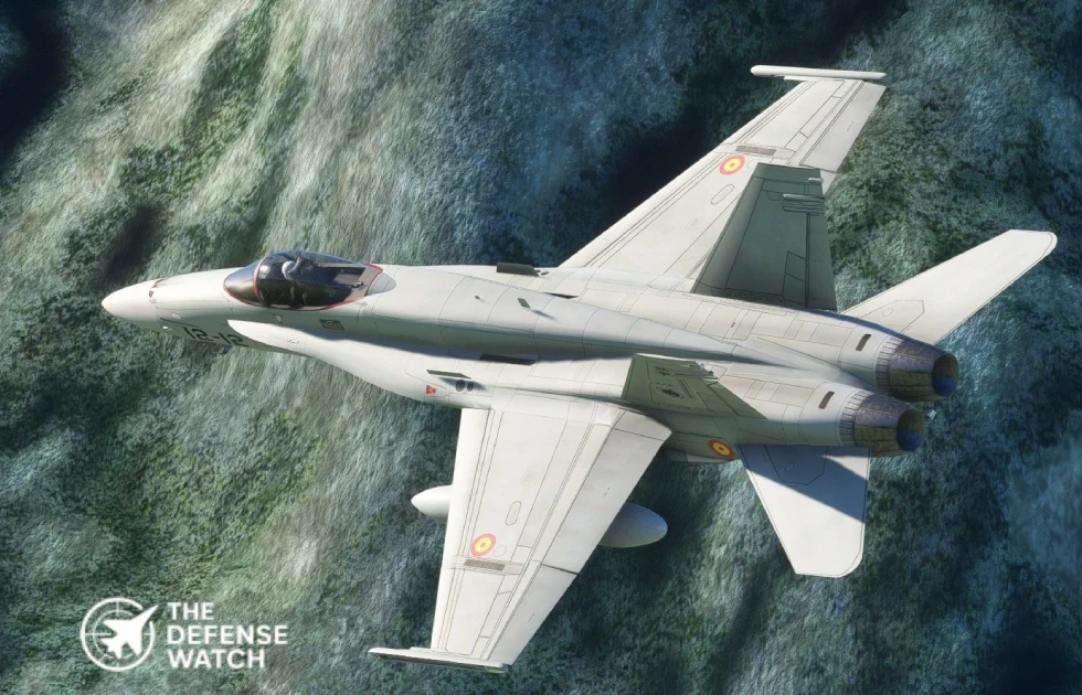 Spanish EF-18 Hornet Fighter
