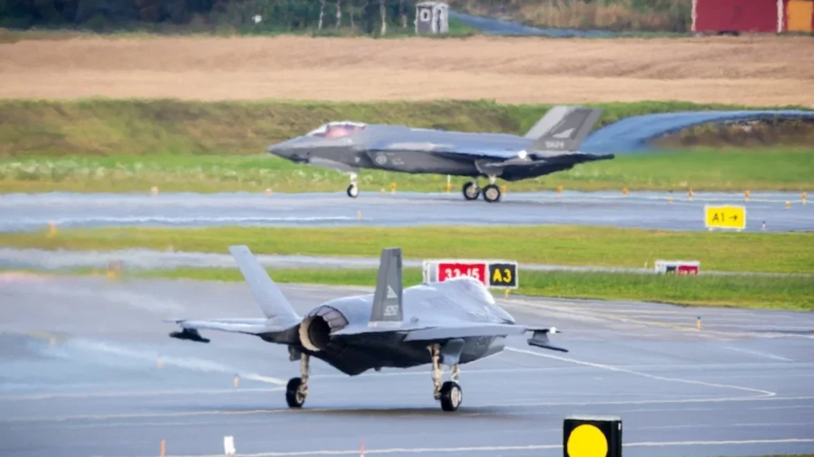 Finland F-35 first flight in Europe