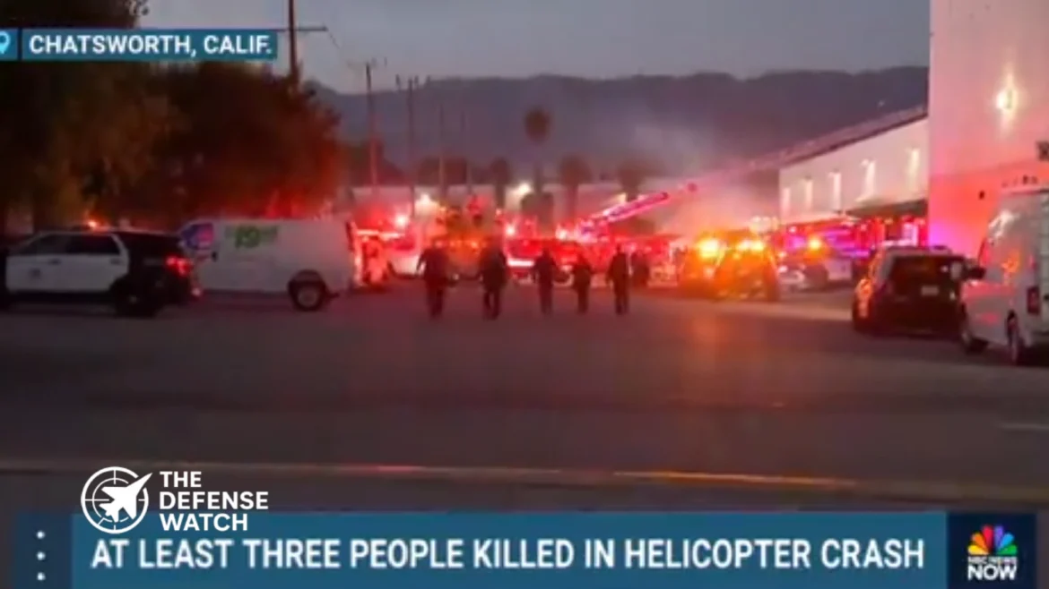 Los Angeles NBC News helicopter crash