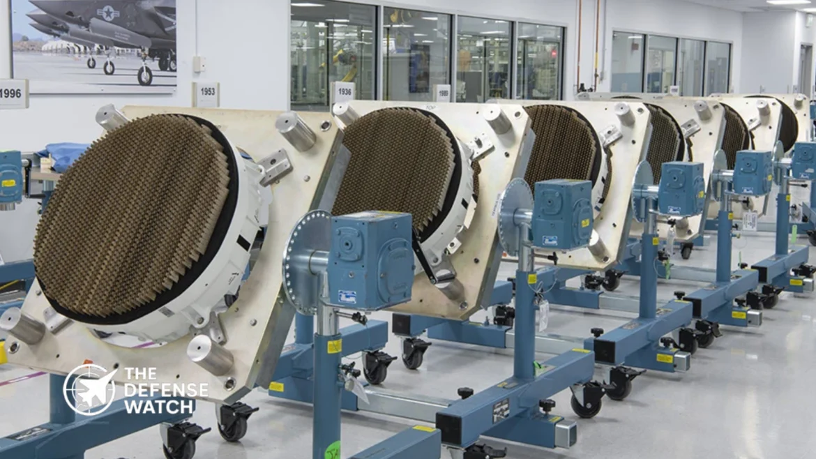 F-35 Lightning II with Northrop Grumman APG-85 AESA radar production contract