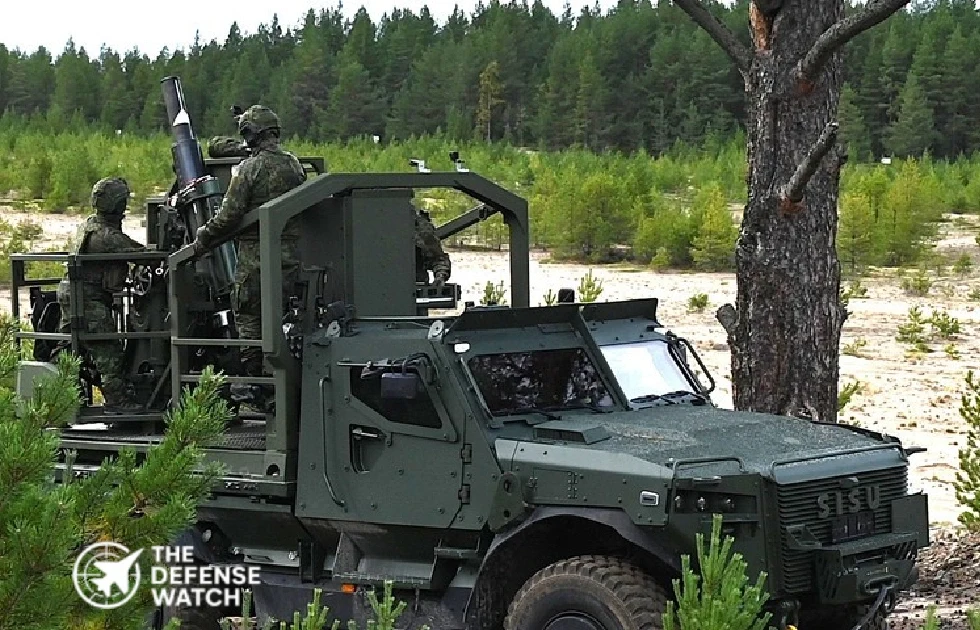 Patria TREMOS 120mm Mobile Mortar System