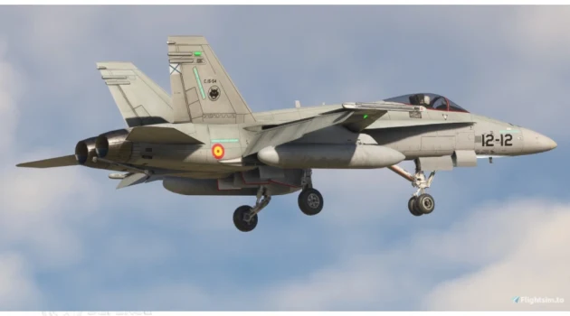 Spanish EF-18 Hornet Fighter