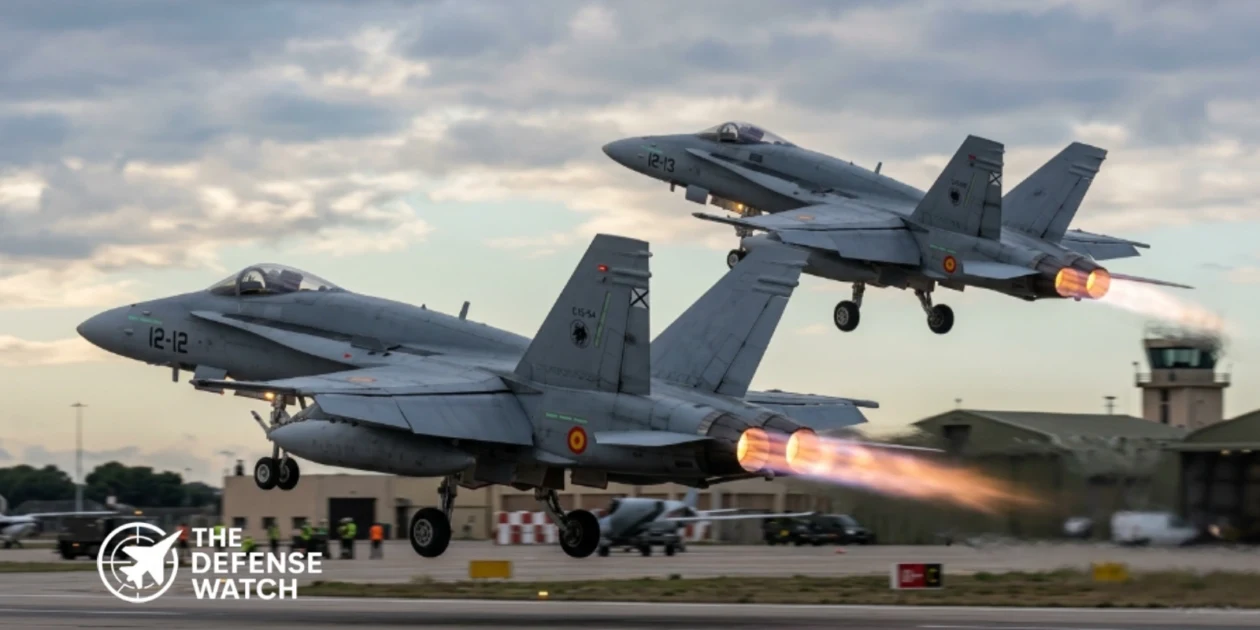 Spanish F-18 Romania