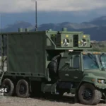 U.S. Army TITAN Advanced intelligence ground station during field testing for multi-domain sensing and long-range targeting.
