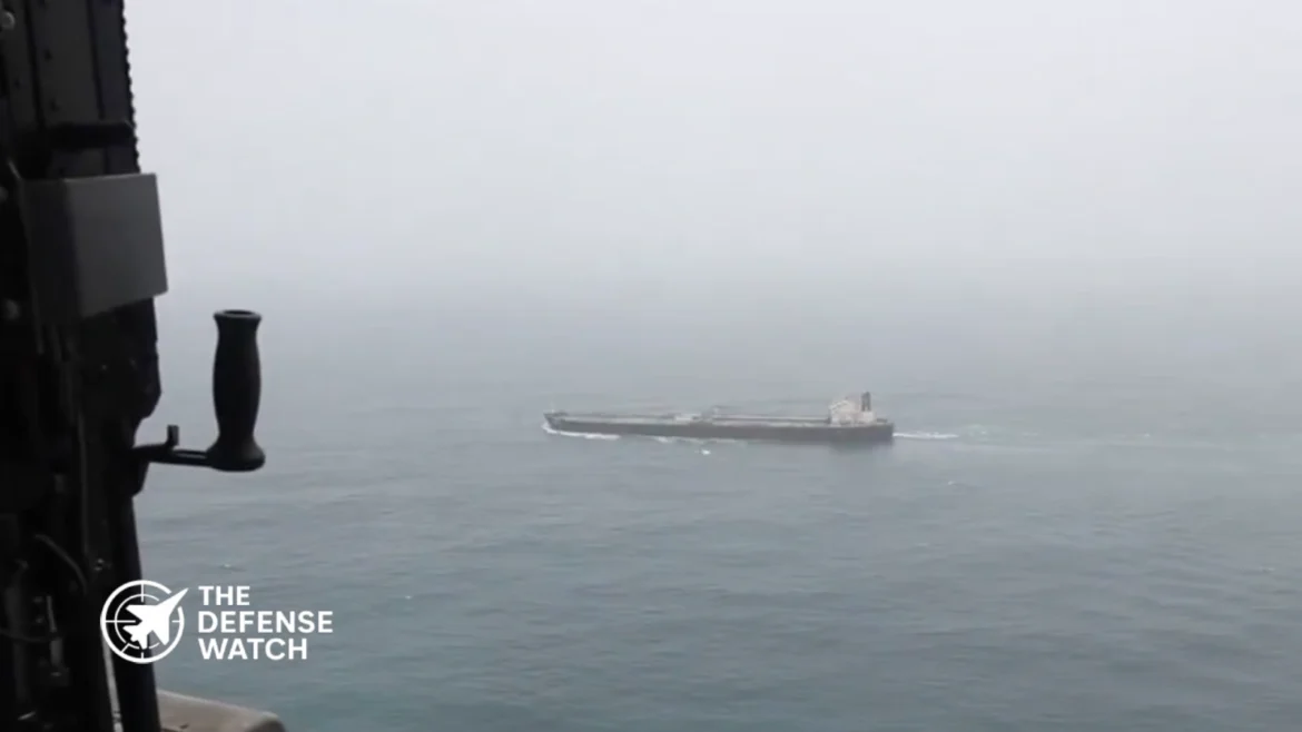 U.S. forces Iran blockade operations