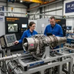 UK sovereign turbojet engine