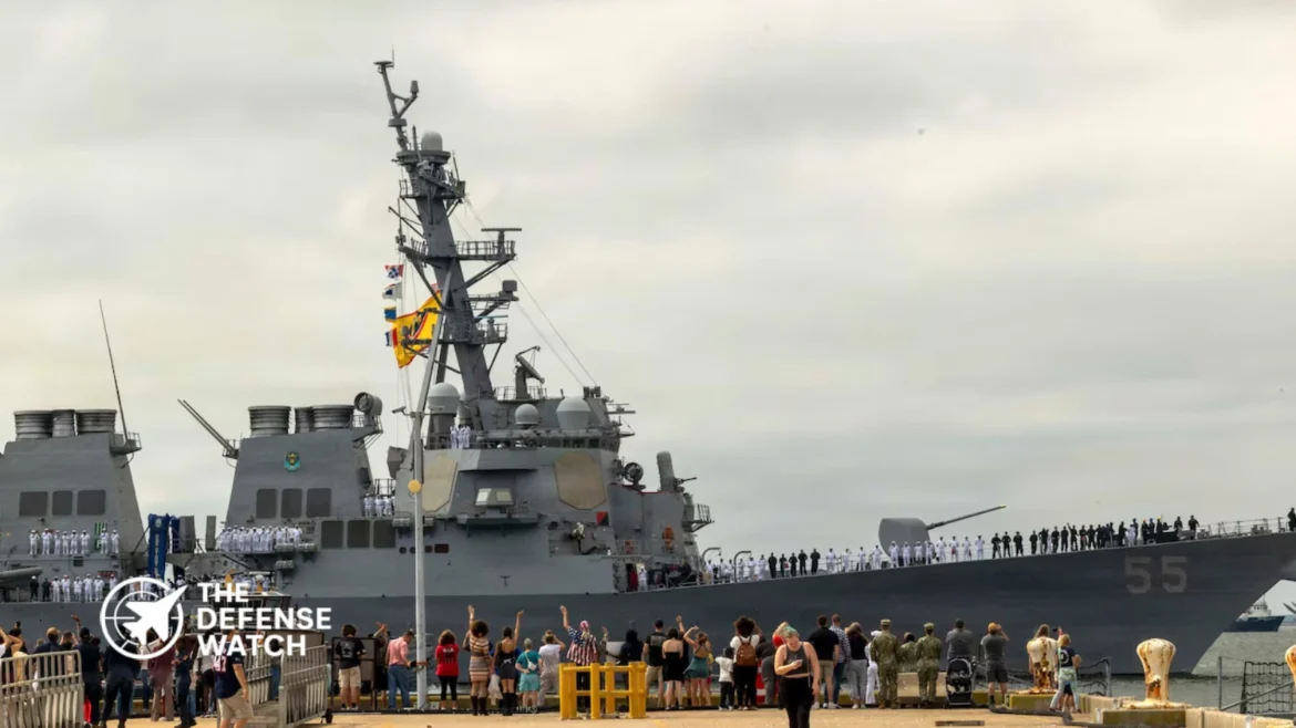 USS Stout deployment 2026
