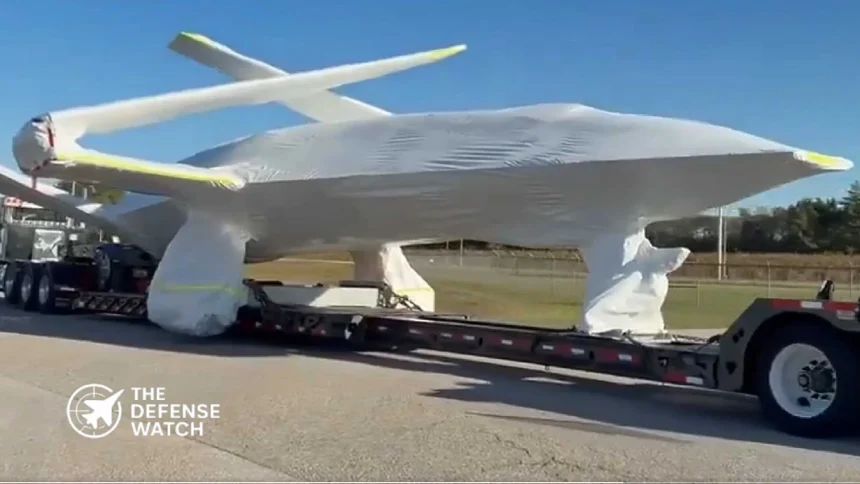 Boeing MQ-25 Stingray testing