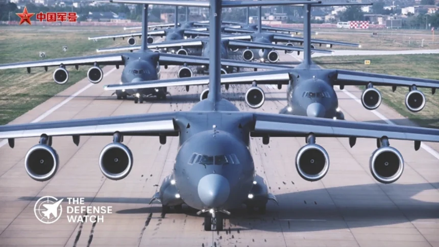 China KJ-3000 airborne early warning aircraft