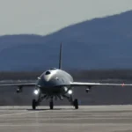 F-22 YFQ-44A control test