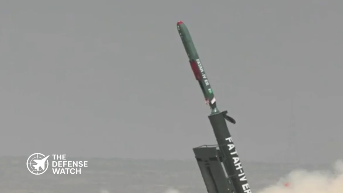 Fatah-4 extended-range missile
