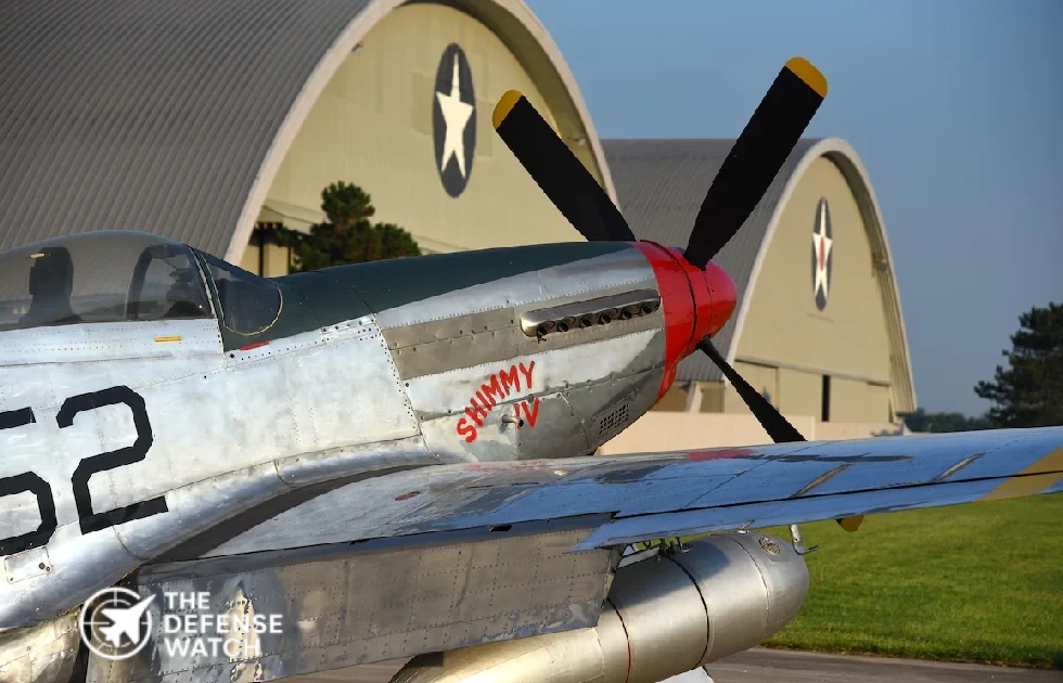 Explore the P-51 Mustang's speed, range, armament, engine, cost and World War II combat history, including its role in long-range bomber escort missions.