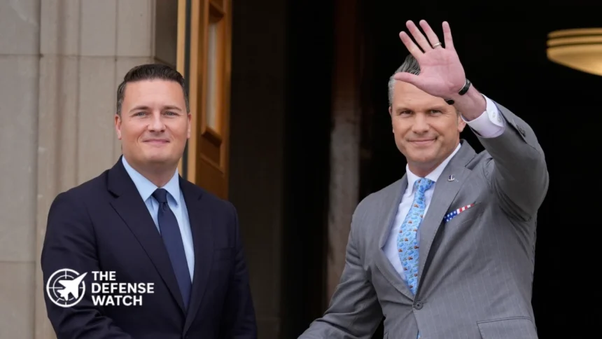 Pete Hegseth meets UK defense secretary