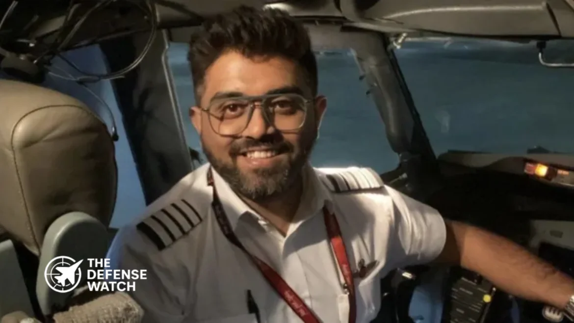 Smit Machchhar Flydubai pilot