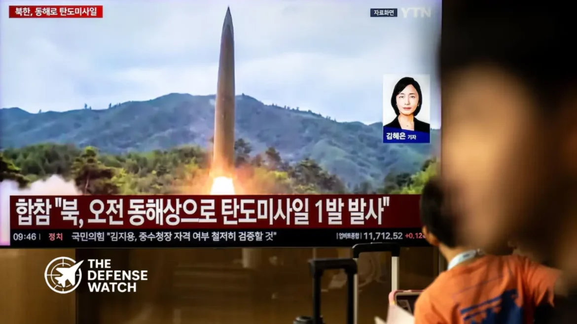 North Korea ballistic missile October 2026