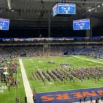 U.S. Air Force service member Alamodome fall