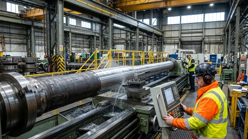 UK large-caliber gun manufacturing