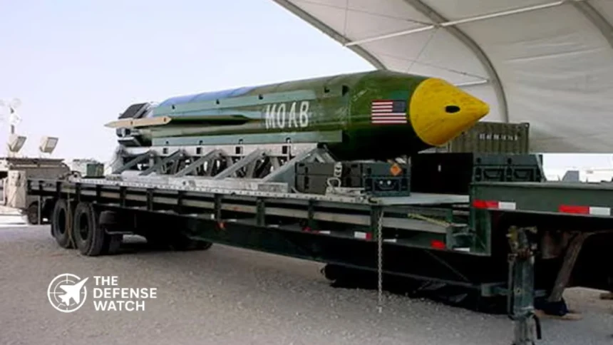 US MOAB bomb Iran strikes