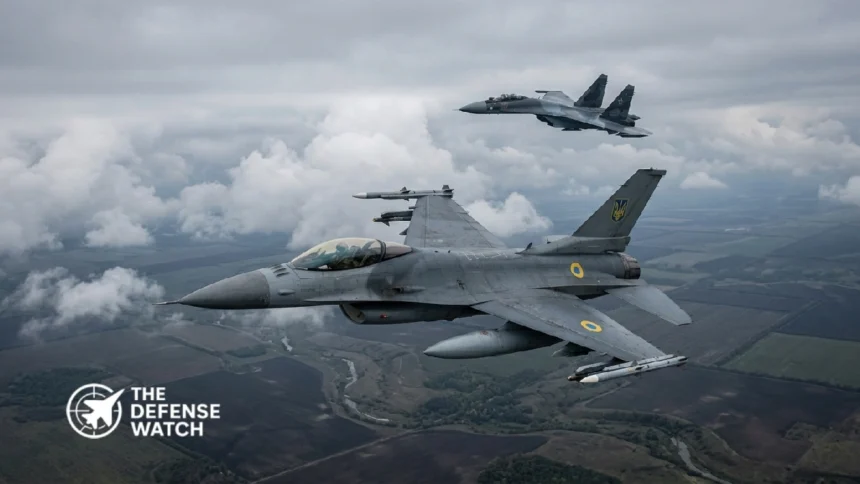 Ukrainian F-16 vs. Russian Su-35