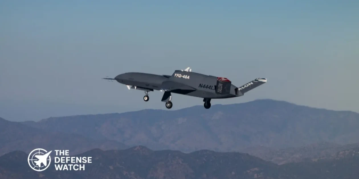 YFQ-48A Talon Blue autonomous flight